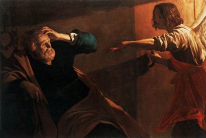 Saint Peter being freed from prison